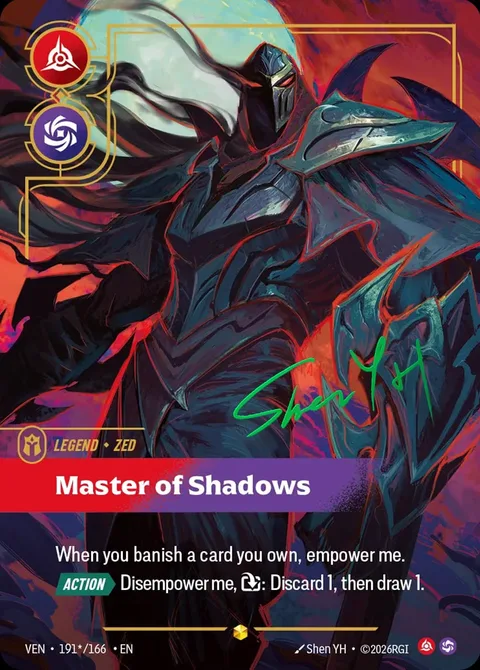 Zed, Master of Shadows