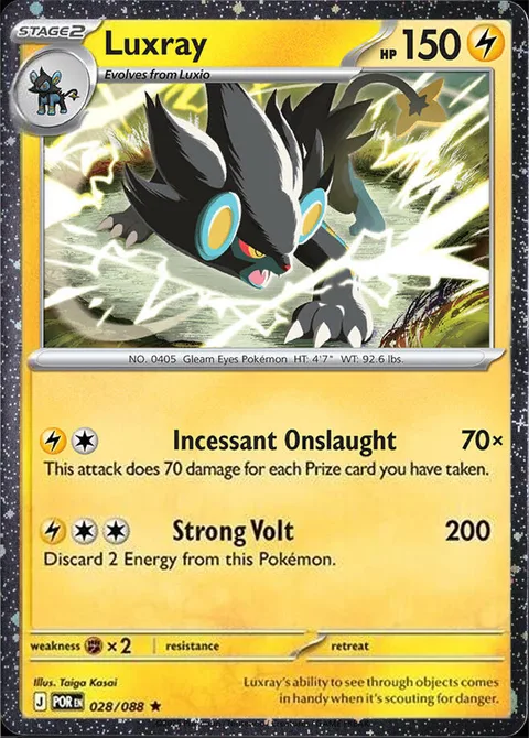 Luxray [Incessant Onslaught | Strong Volt]