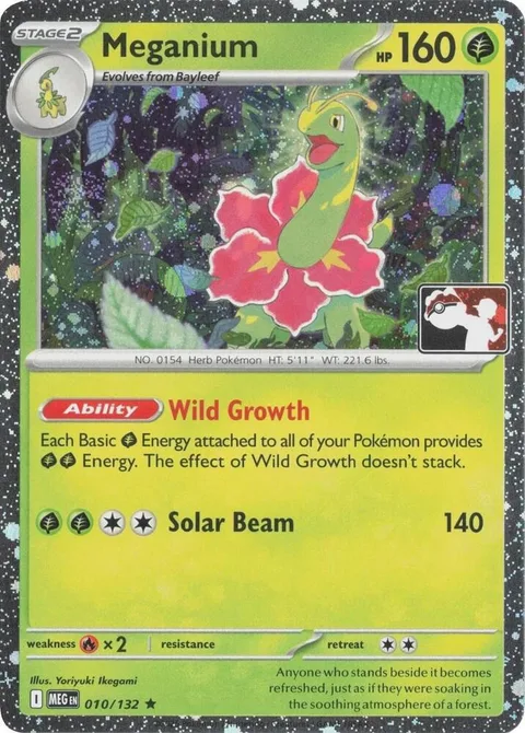 Meganium [Wild Growth | Solar Beam]