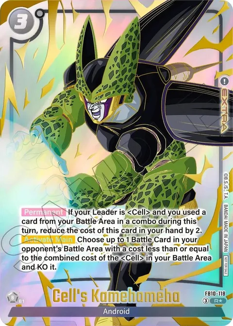 Cell's Kamehameha (FB10-118) [Fusion World]