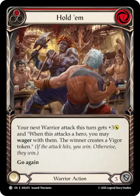Hold 'em (Red)