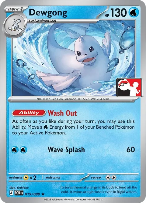 Dewgong [Wash Out | Wave Splash]