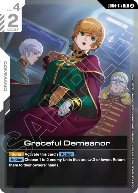 Graceful Demeanor (GD04-117)