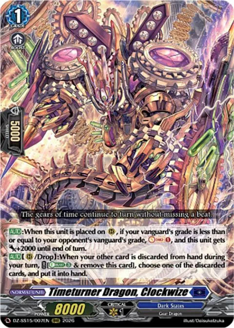 Timeturner Dragon, Clockwize [D-Format]