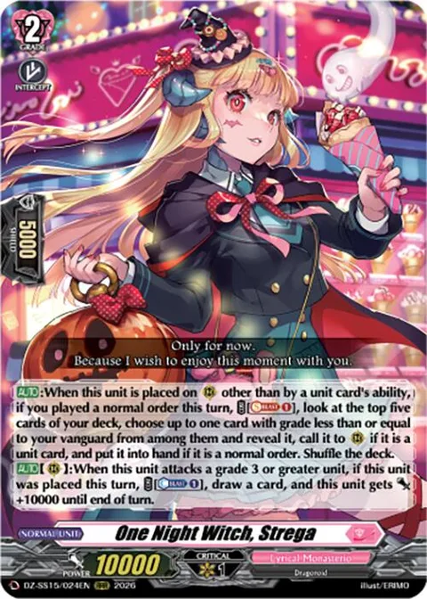 One Night Witch, Strega [D-Format]