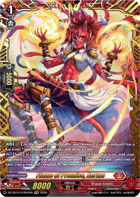 Flame of Promise, Aermo [D-Format]