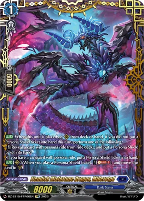 Fiendish Misfortune Dragon, Miderotgd [D-Format]
