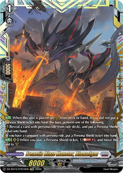 Frenetic Blaze Monster, Blaazelgas [D-Format]