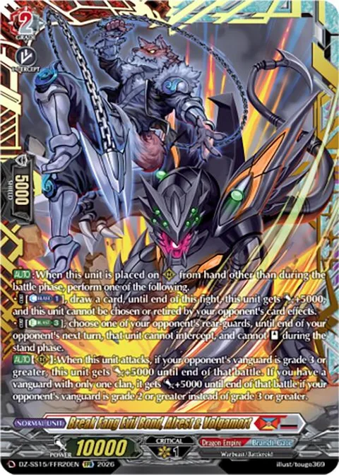 Break Fang Evil Bond, Alrest & Volgamort [D-Format]