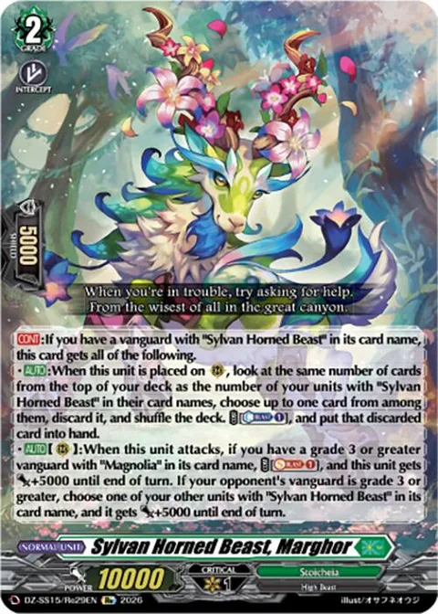 Sylvan Horned Beast, Marghor [D-Format]