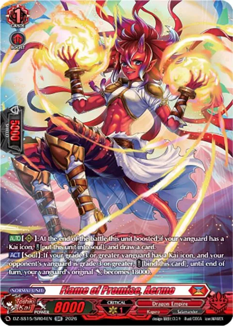 Flame of Promise, Aermo [D-Format]