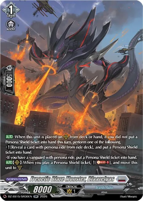 Frenetic Blaze Monster, Blaazelgas [D-Format]