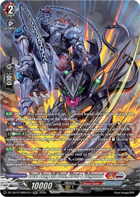 Break Fang Evil Bond, Alrest & Volgamort [D-Format]