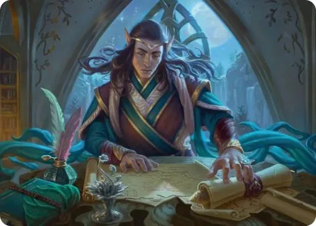 Art Series: Elrond, Moon-Reader