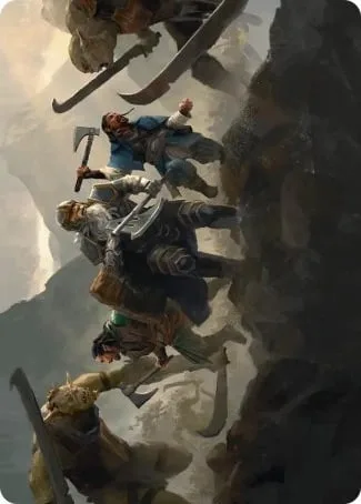 Art Series: Struggle of Howling Steel