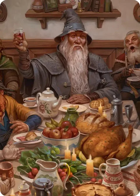 Art Series: Gandalf, Party Guest Scene