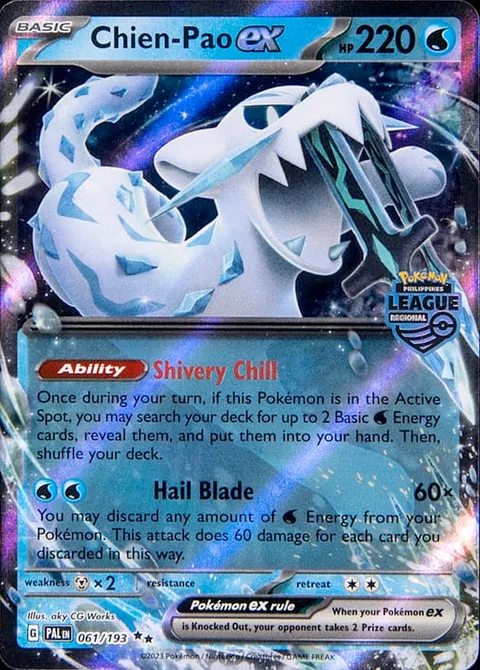Chien-Pao ex [Shivery Chill | Hail Blade]