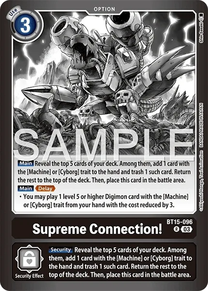 Supreme Connection! (BT15-096)