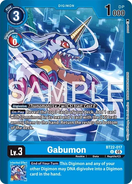 Gabumon (BT22-017)