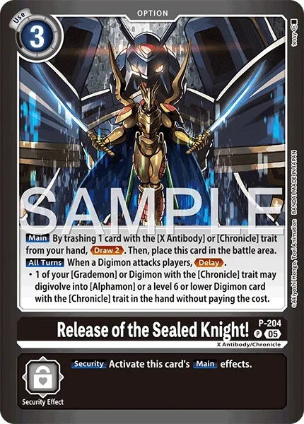 Release of the Sealed Knight! (P-204)
