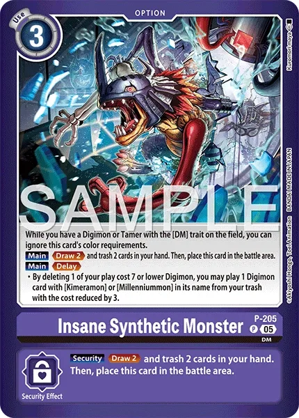 Insane Synthetic Monster (P-205)