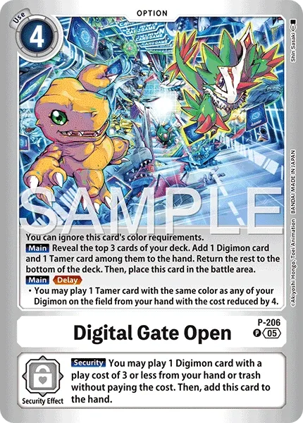 Digital Gate Open (P-206)