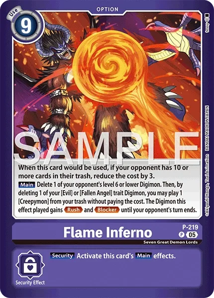 Flame Inferno (P-219)