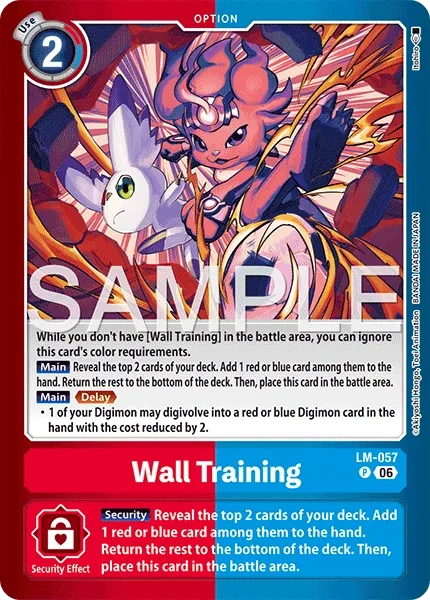 Wall Training (LM-057)