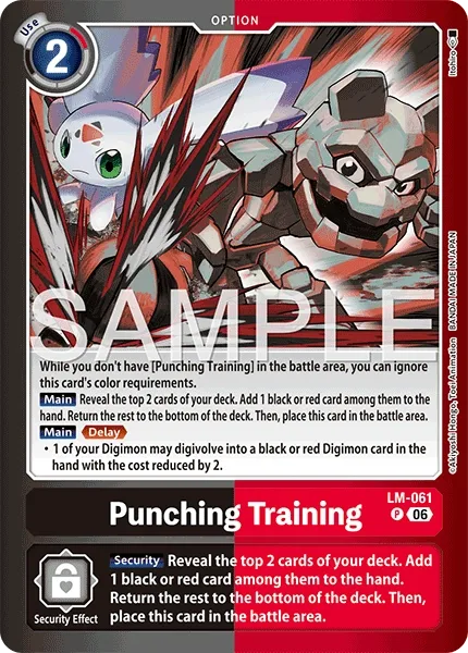 Punching Training (LM-061)