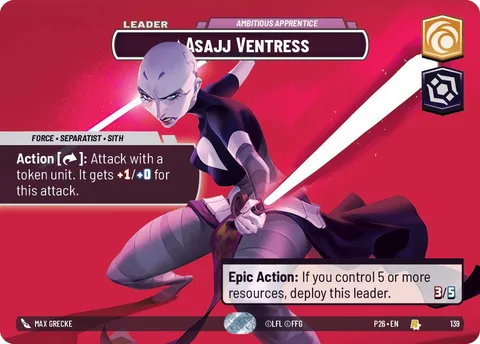 Asajj Ventress, Ambitious Apprentice