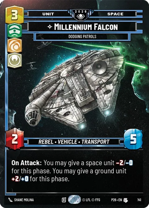 Millennium Falcon, Dodging Patrols