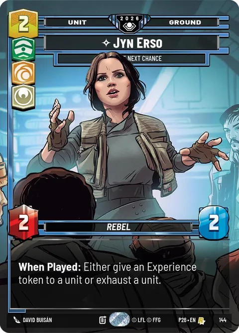 Jyn Erso, Take the Next Chance