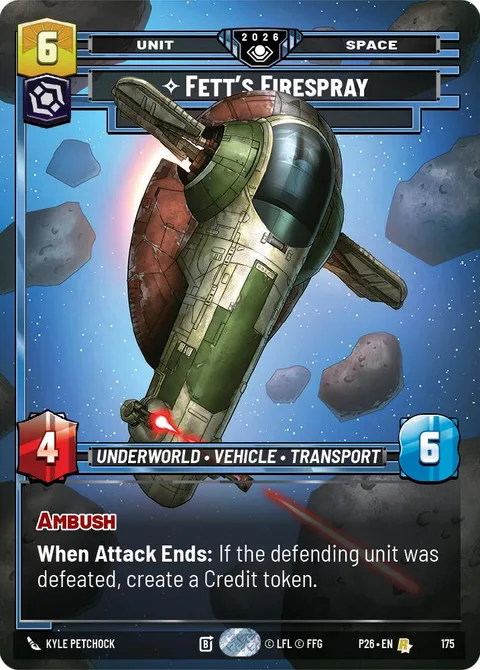 Fett's Firespray, In Pursuit