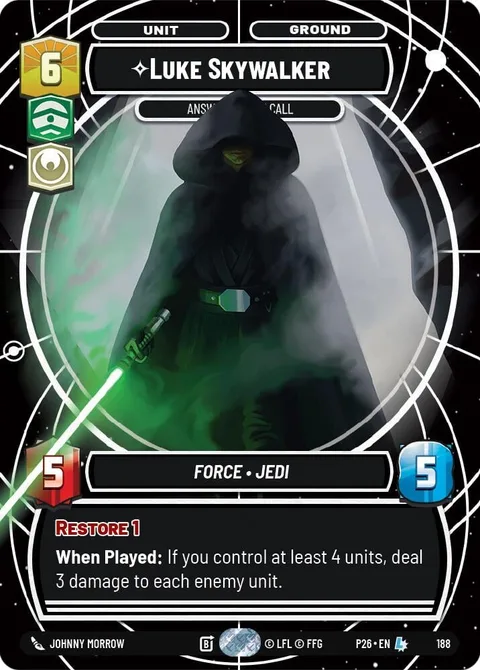 Luke Skywalker, Answering the Call