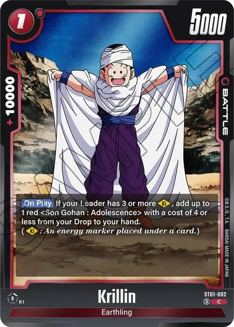 Krillin (ST01-002) [Fusion World]