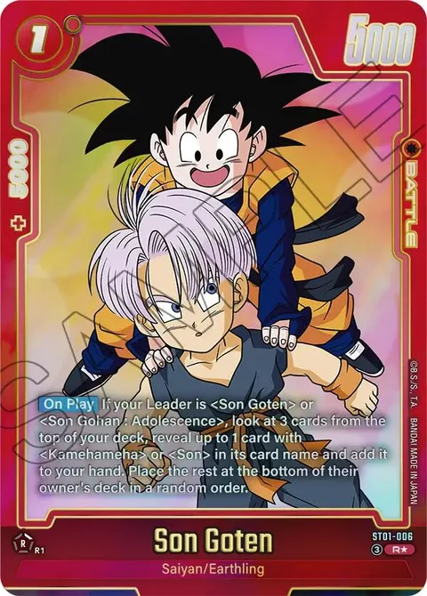 Son Goten (ST01-006) [Fusion World]