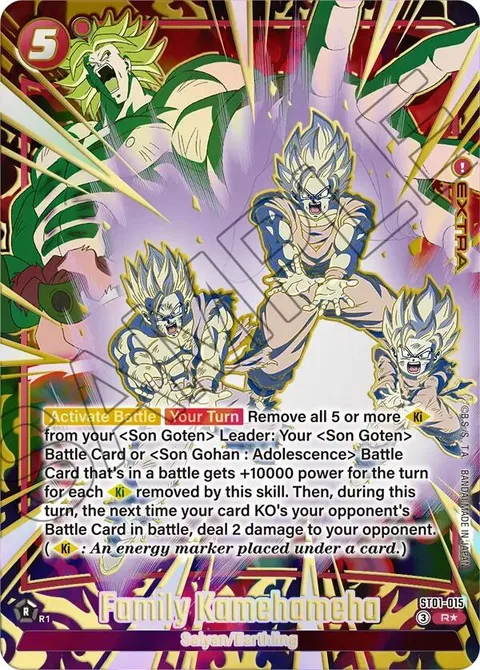 Family Kamehameha (ST01-015) [Fusion World]