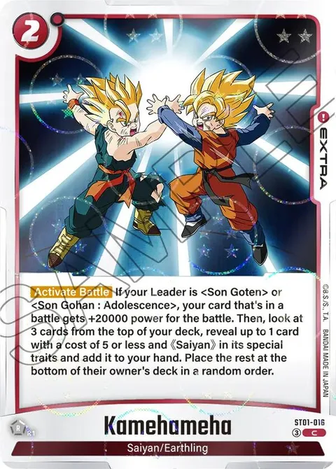 Kamehameha (ST01-016) [Fusion World]