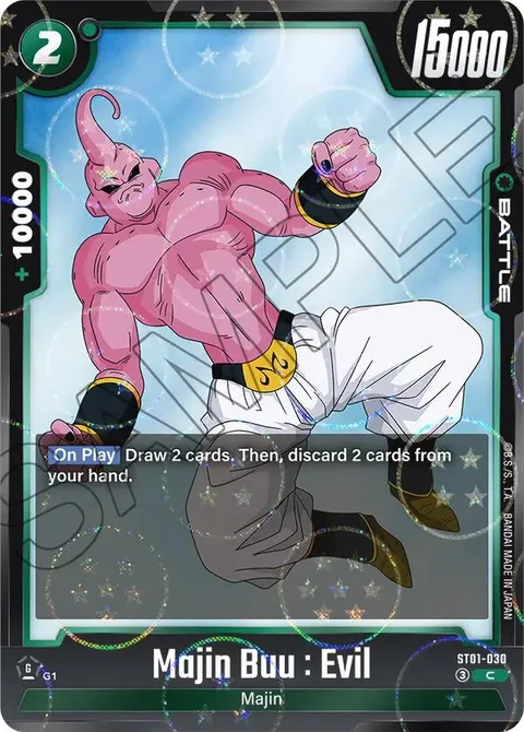 Majin Buu : Evil (ST01-030) [Fusion World]