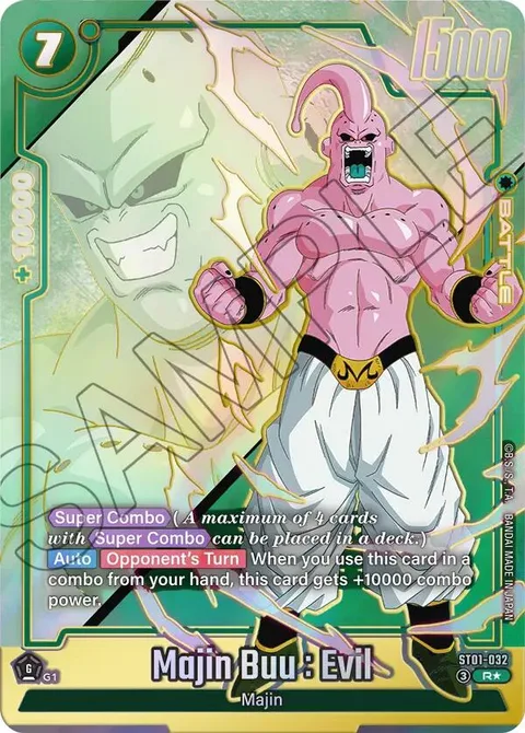 Majin Buu : Evil (ST01-032) [Fusion World]