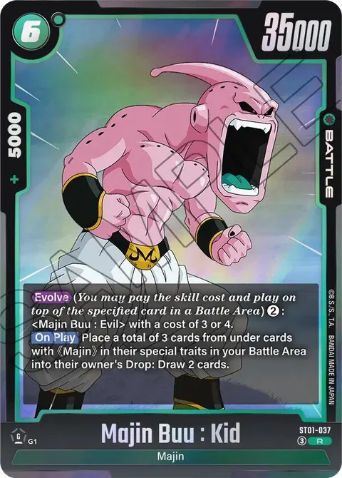 Majin Buu : Kid (ST01-037) [Fusion World]
