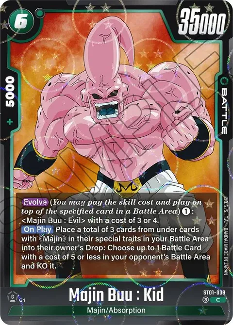 Majin Buu : Kid (ST01-039) [Fusion World]