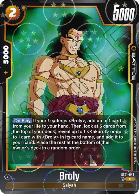 Broly (ST01-048) [Fusion World]