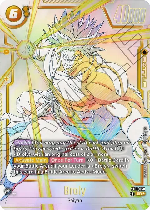 Broly (ST01-050) [Fusion World]
