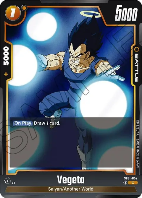 Vegeta (ST01-052) [Fusion World]