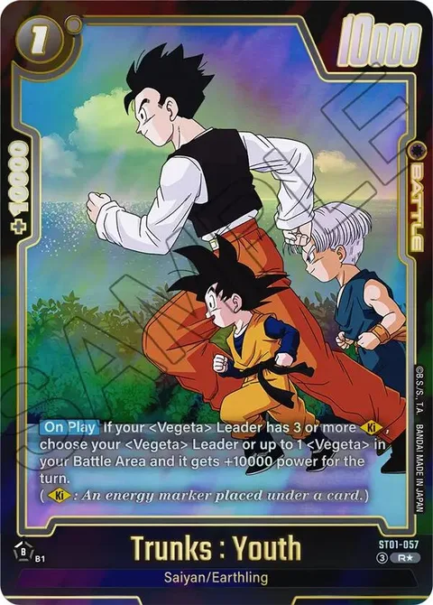 Trunks : Youth (ST01-057) [Fusion World]