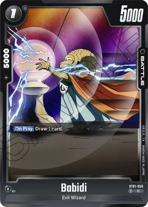 Babidi (ST01-059) [Fusion World]