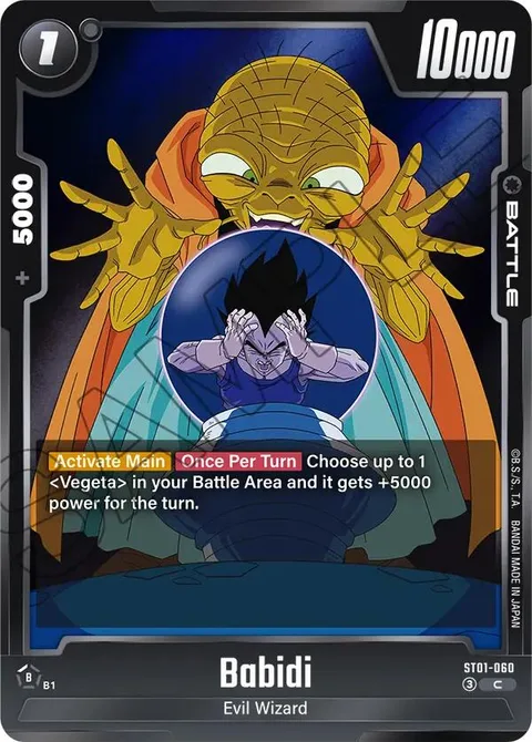 Babidi (ST01-060) [Fusion World]