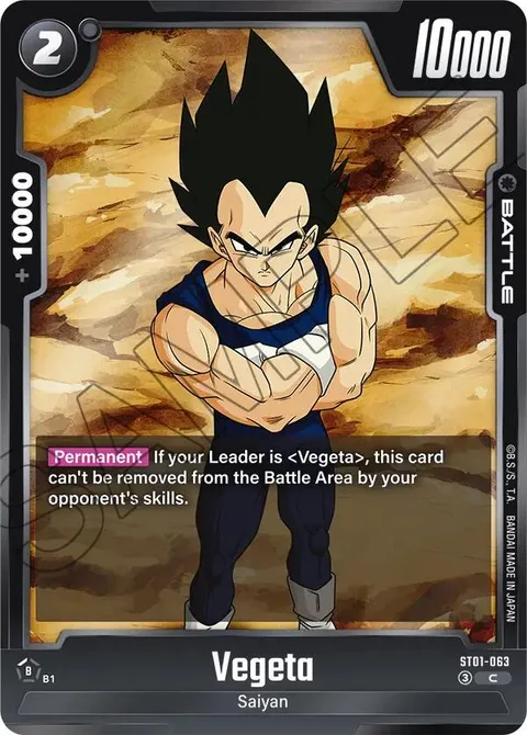 Vegeta (ST01-063) [Fusion World]