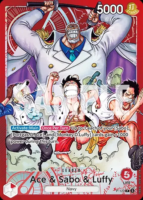 Ace & Sabo & Luffy (P-122)